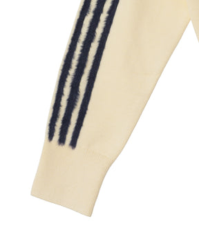 KNITTED FIREBIRD TRACK TOP