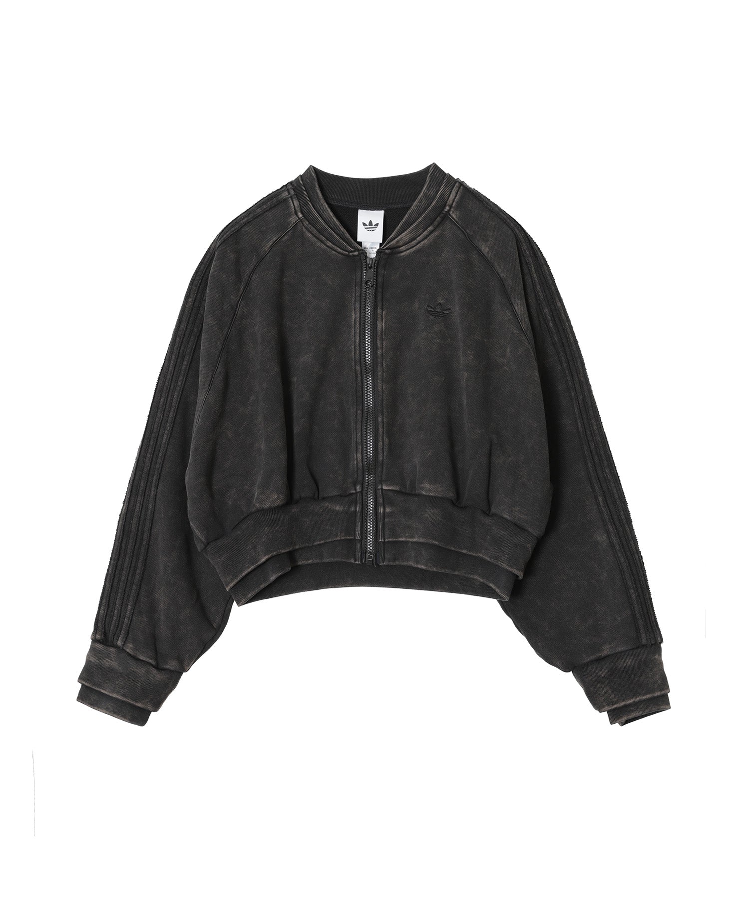 SST DOUBLE LAYERED CROPPED TRACK TOP
