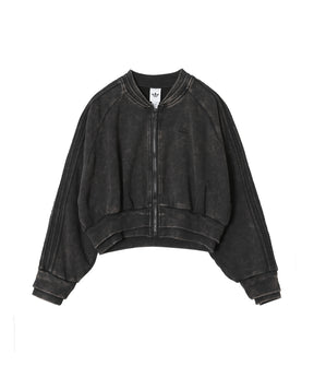 SST DOUBLE LAYERED CROPPED TRACK TOP