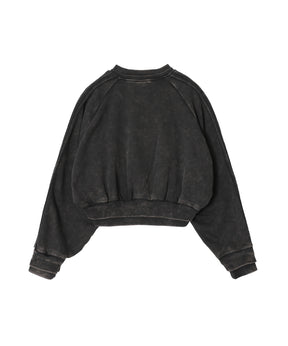 SST DOUBLE LAYERED CROPPED TRACK TOP