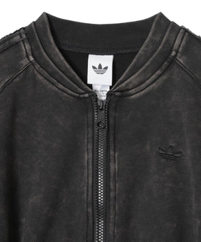 SST DOUBLE LAYERED CROPPED TRACK TOP