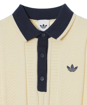 CABLE KNIT CALI TEE POLO
