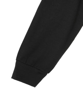 2/72 Wool Single Jersey Washable Two Button Polo L/S Tee