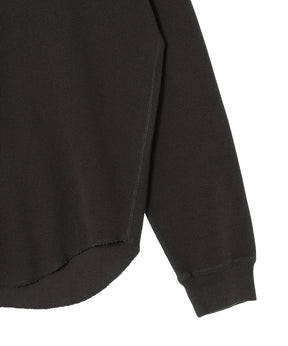 Organic Cotton Hemp Mesh Knit Crew Neck L/S Tee