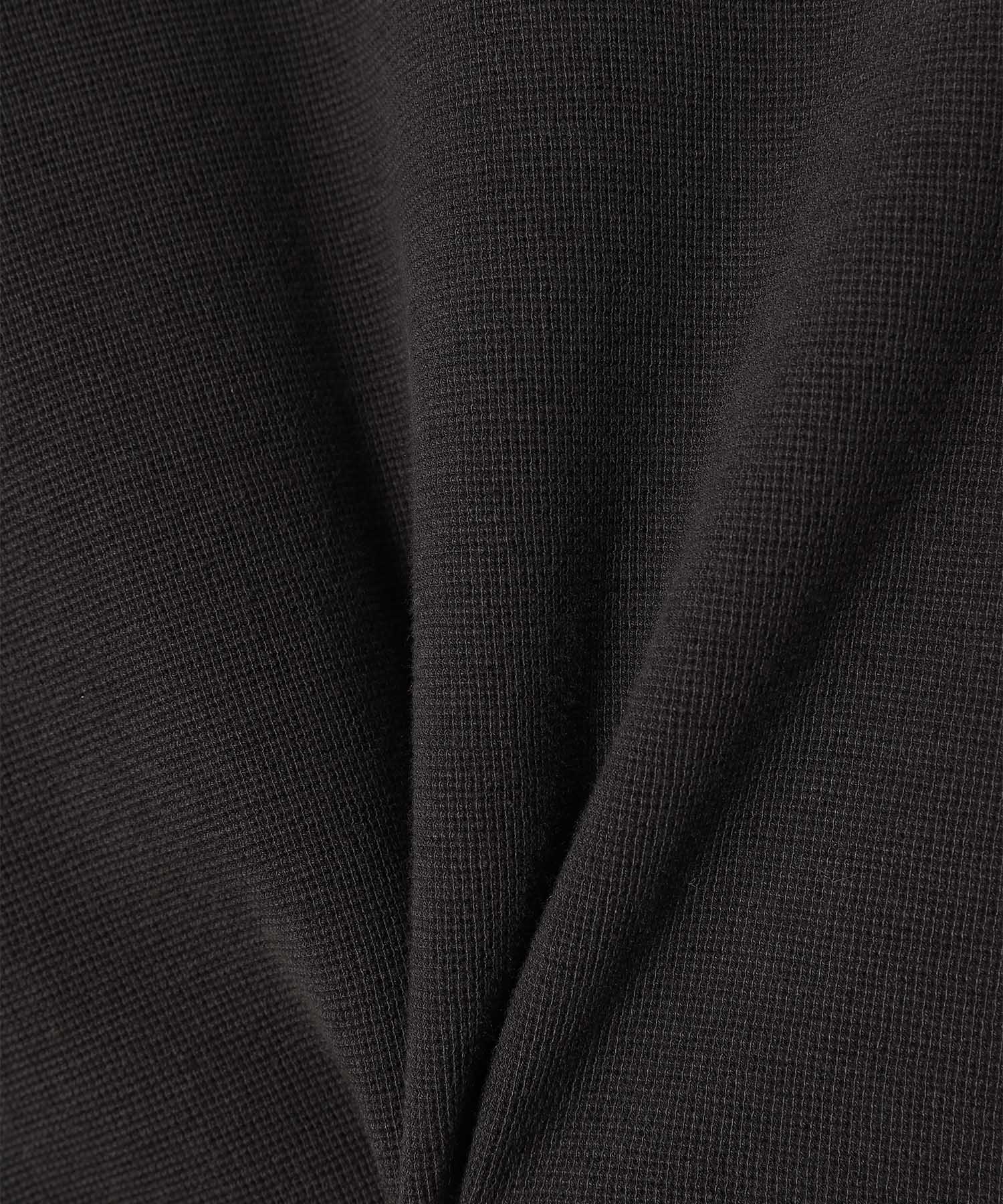 Organic Cotton Hemp Mesh Knit Crew Neck L/S Tee