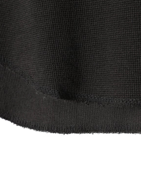 Organic Cotton Hemp Mesh Knit Crew Neck L/S Tee