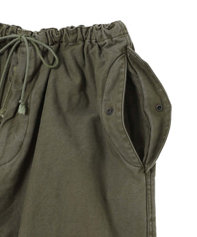 Organic Cotton Back Satin Wide Over Pants