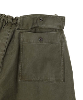 Organic Cotton Back Satin Wide Over Pants