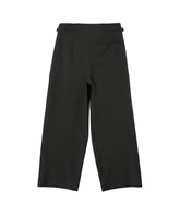 Recycled Polyester Non-Mulesed Wool Gabardine Two Tuck Military Trousers