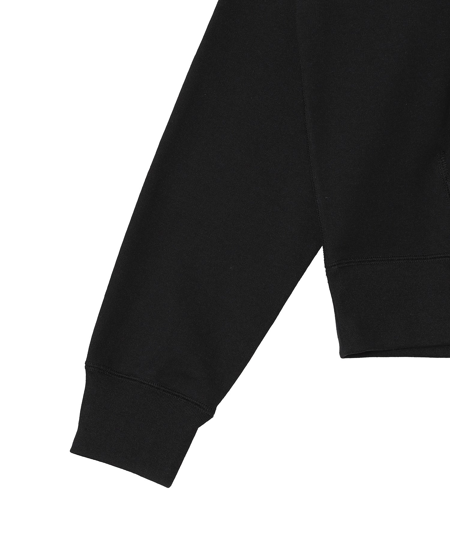 Organic Cotton Open-End Yarn Inlay Zip Parka