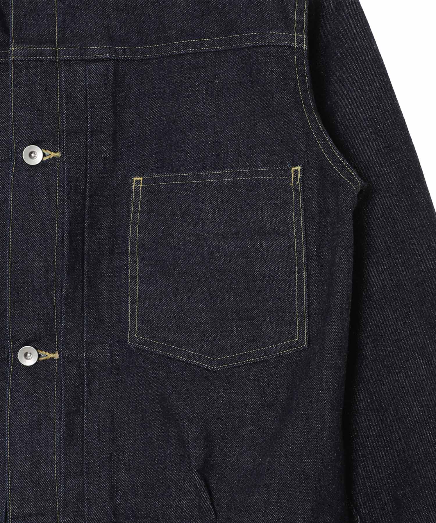 Organic Cotton 13.5oz Selvedge Denim Denim Jacket