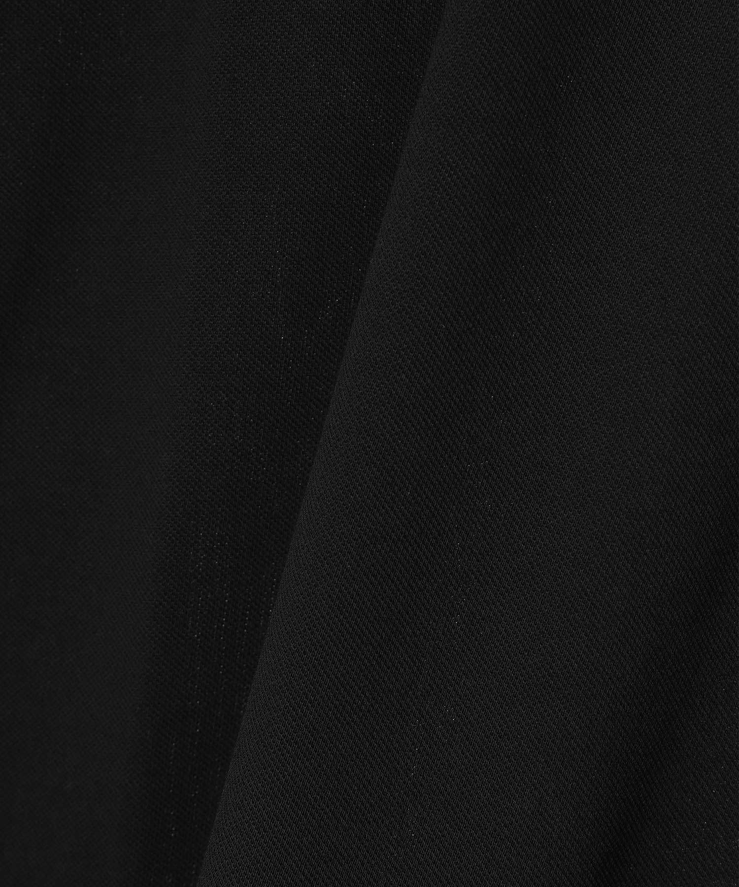 40//1 Organic Cotton High Twisted Pique One Button Tee S/S