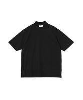 40//1 Organic Cotton High Twisted Pique One Button Tee S/S
