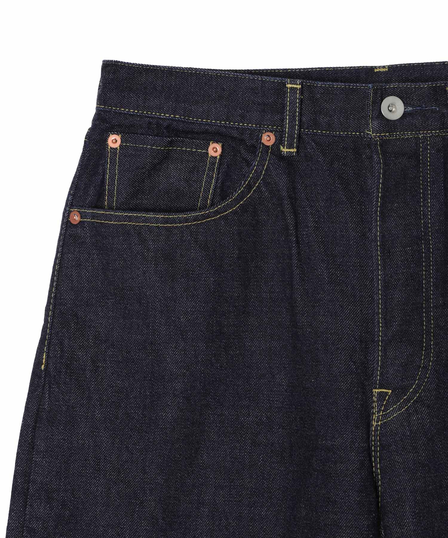 Organic Cotton 13.5oz Selvedge Denim / Cylinder Fit Jeans