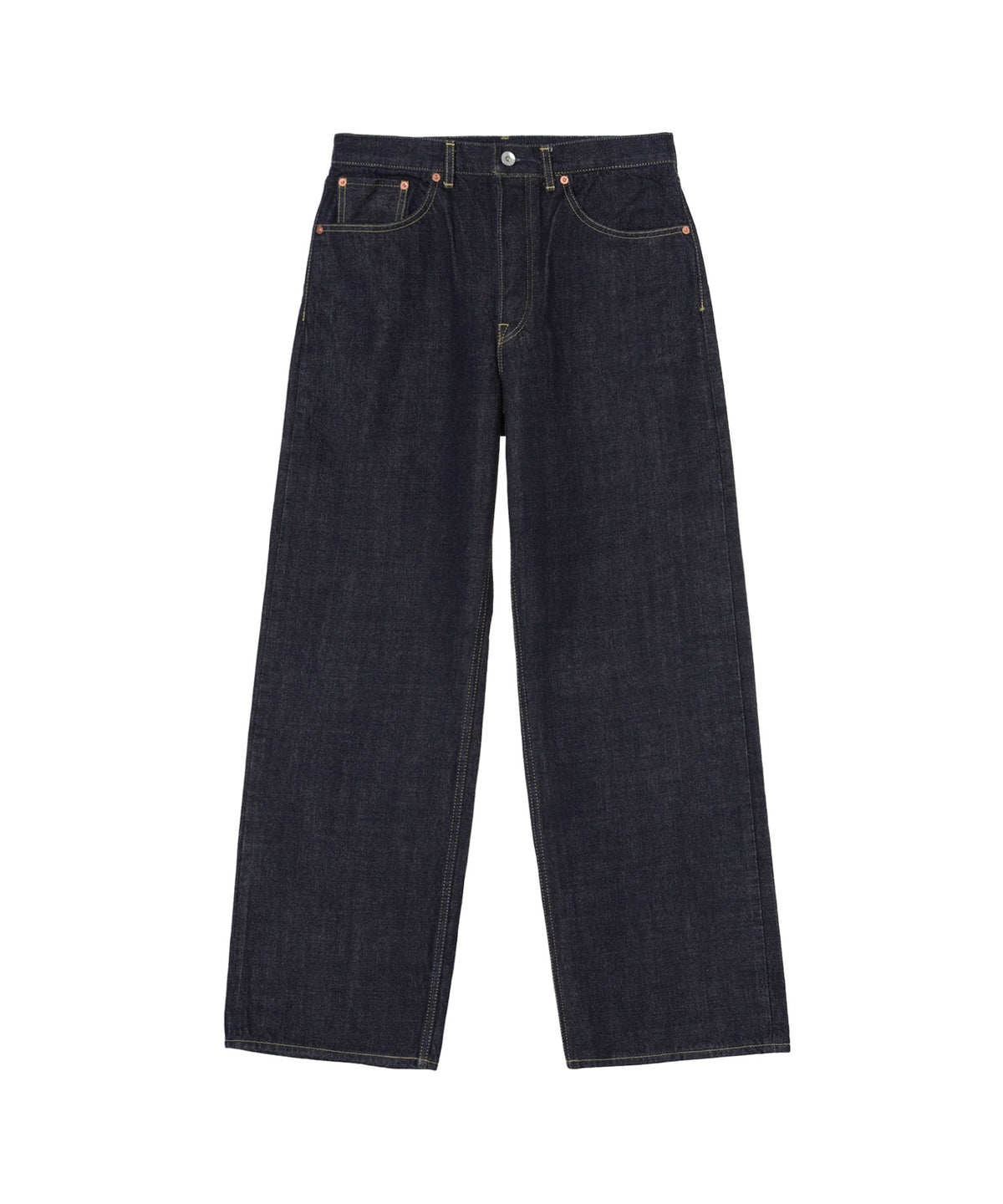 Organic Cotton 13.5oz Selvedge Denim / Cylinder Fit Jeans