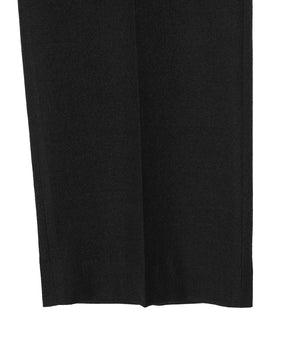 Tumbled Wool Serge / Regular Fit Straight Trousers