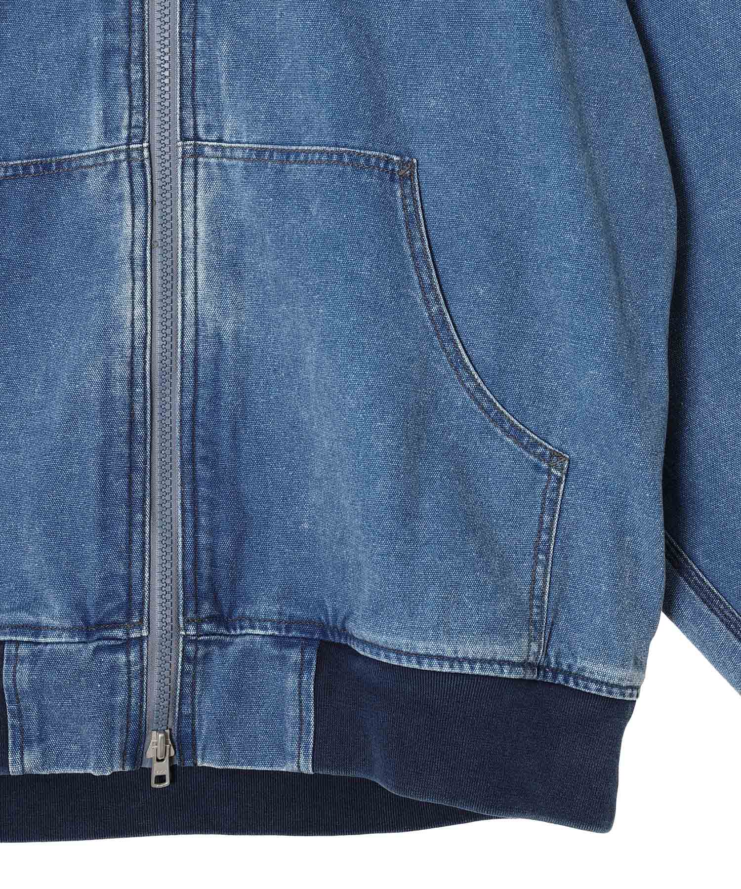 PLAS Indigo Field Parka