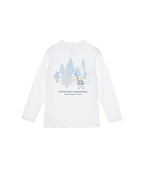 L/S SHIRETOKO TOKO TEE