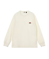 ECO HYBRID BOX LOGO EMBROIDERY L/S TEE(UNISEX)