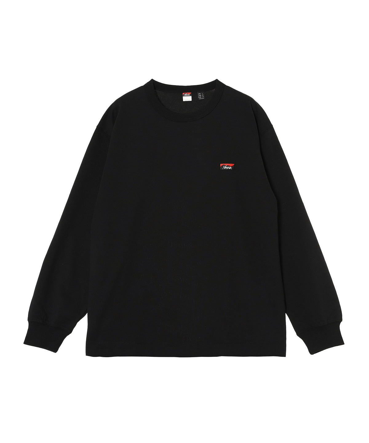 ECO HYBRID BOX LOGO EMBROIDERY L/S TEE(UNISEX)
