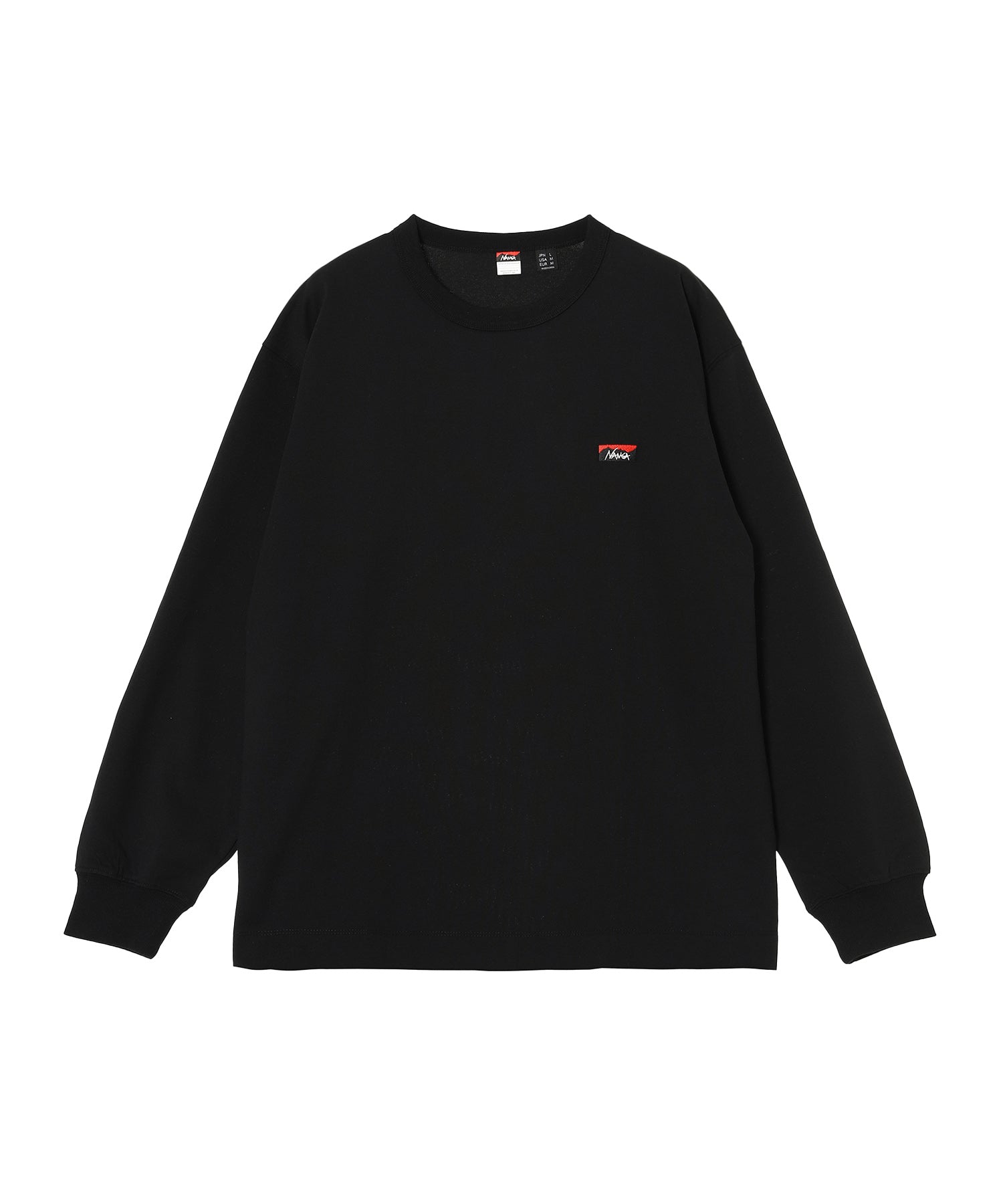ECO HYBRID BOX LOGO EMBROIDERY L/S TEE(UNISEX)