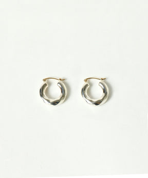 TWIST SMALL HOOP EARRINGS