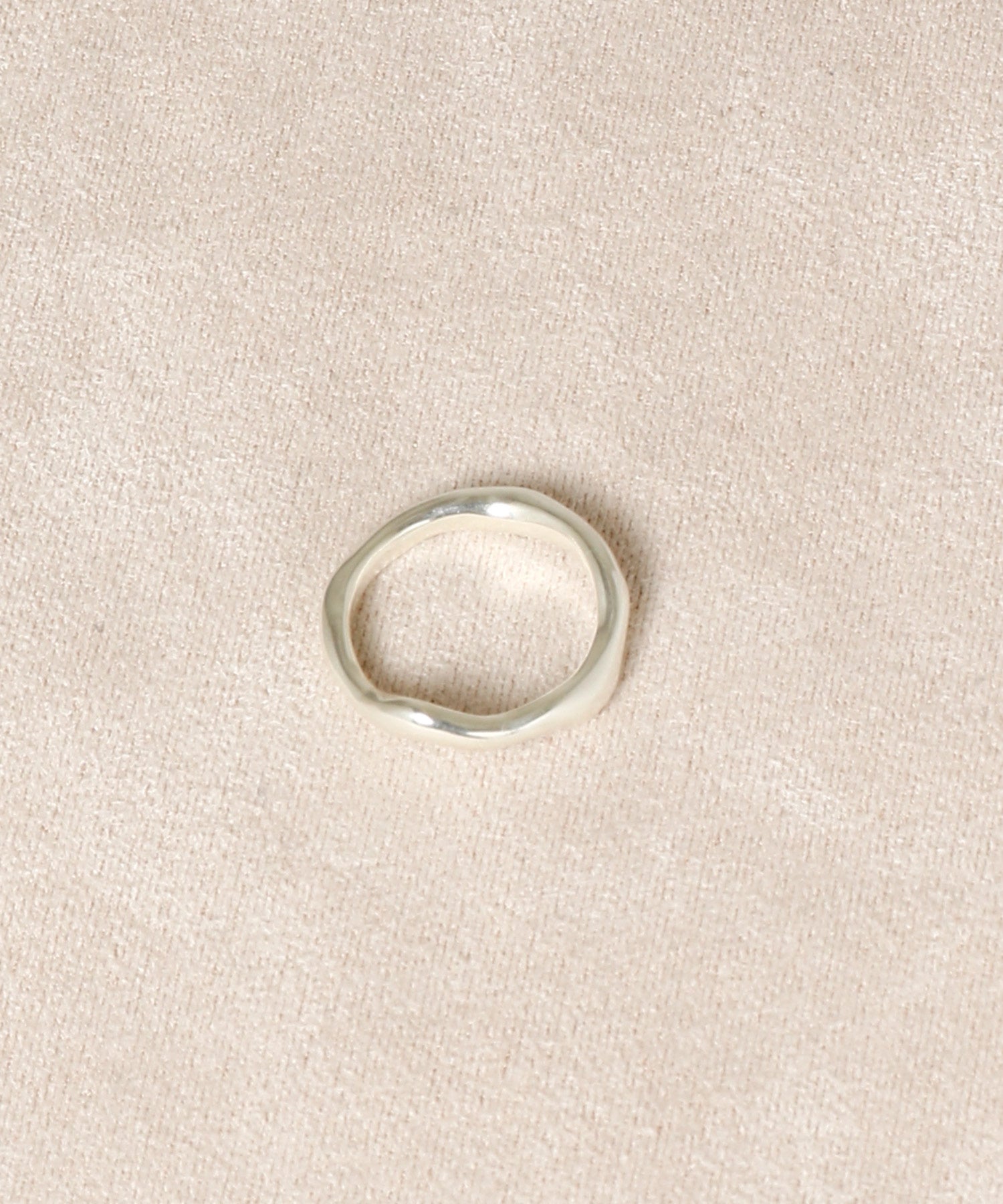 SILVER925 RIPPLE RING SV