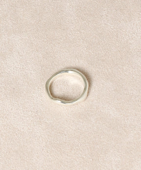 SILVER925 RIPPLE RING SV