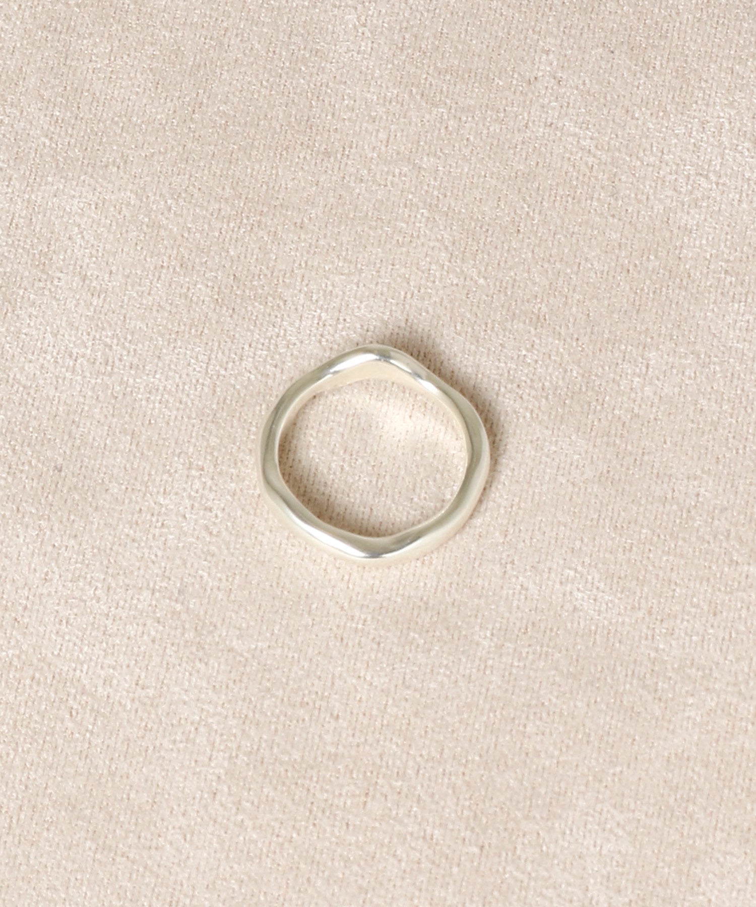 SILVER925 RIPPLE RING SV