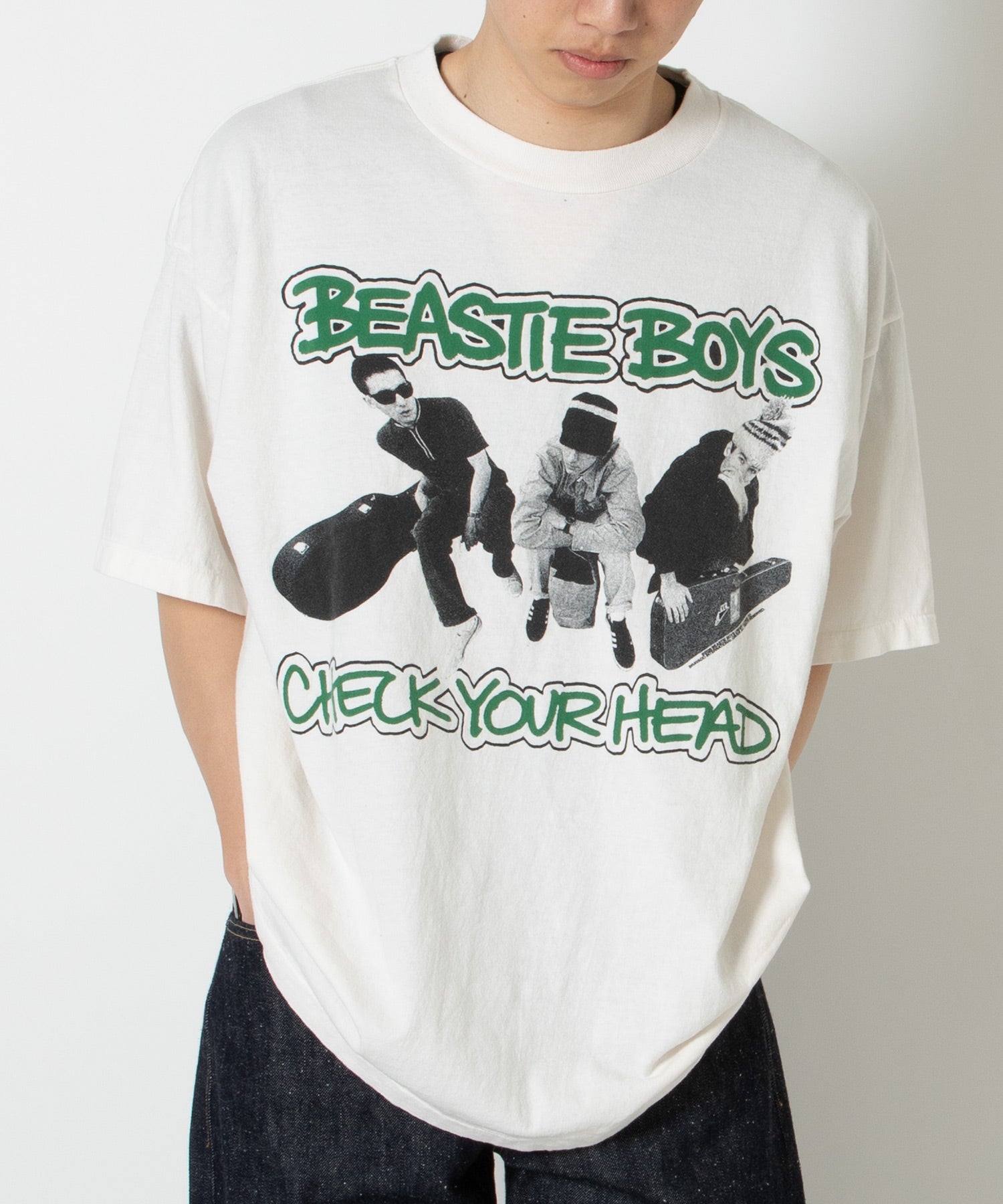 BTB_SS T-SHIRT/BEASTIEBOYS/WHT