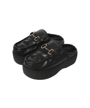 DOTS PLATFORM LOAFER BLACK