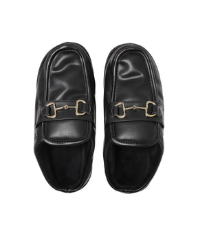 DOTS PLATFORM LOAFER BLACK