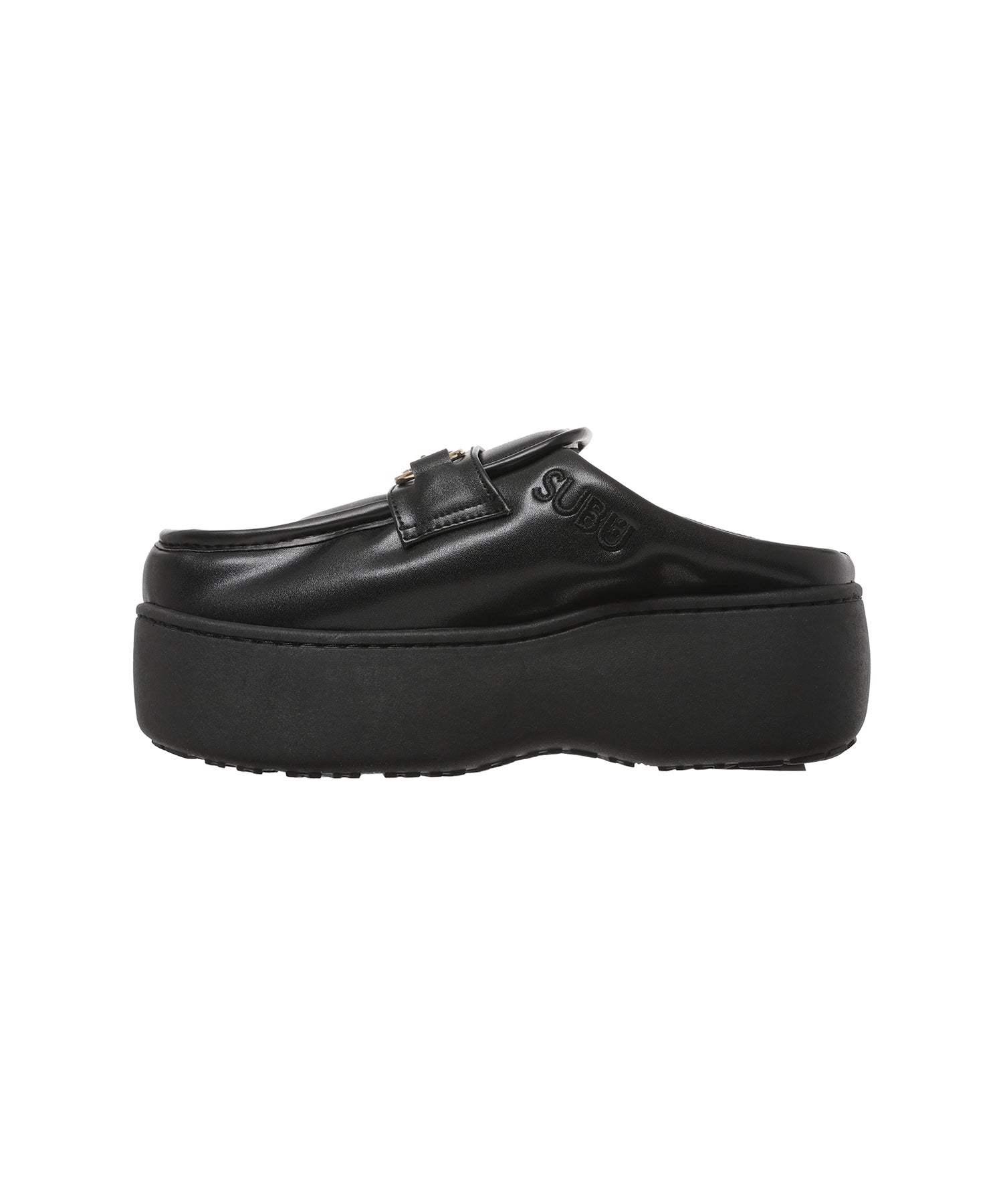 DOTS PLATFORM LOAFER BLACK