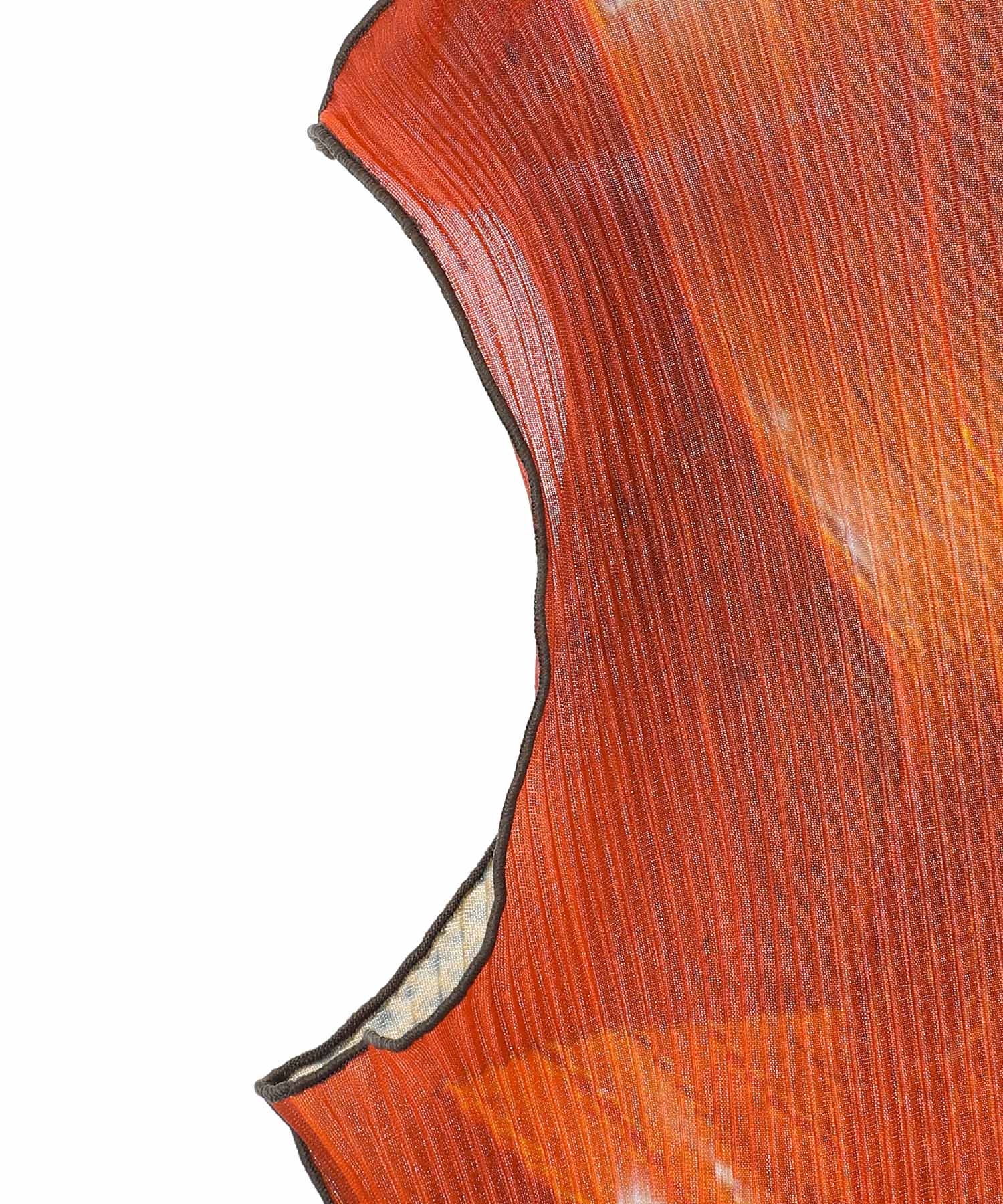 SHEER GRAPHIC DRESS *SLEEVELES