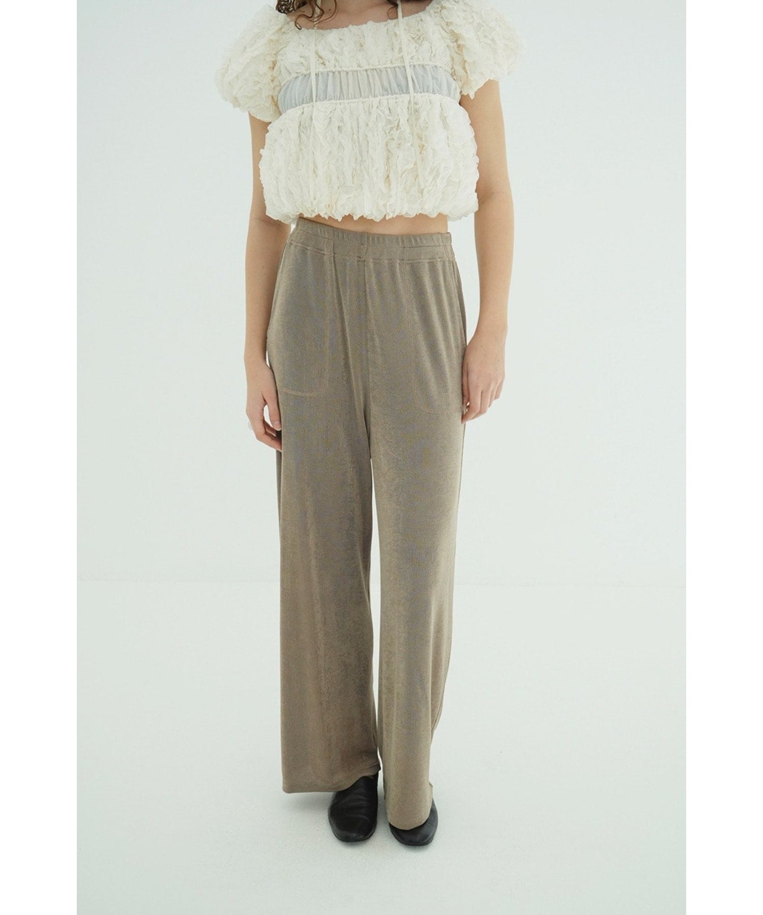 BRIGHT JERSEY PANTS - CLANE (クラネ) - bottom (ボトムス) | FIGURE