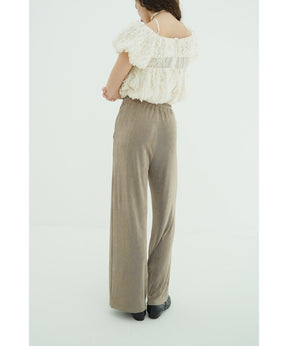 BRIGHT JERSEY PANTS