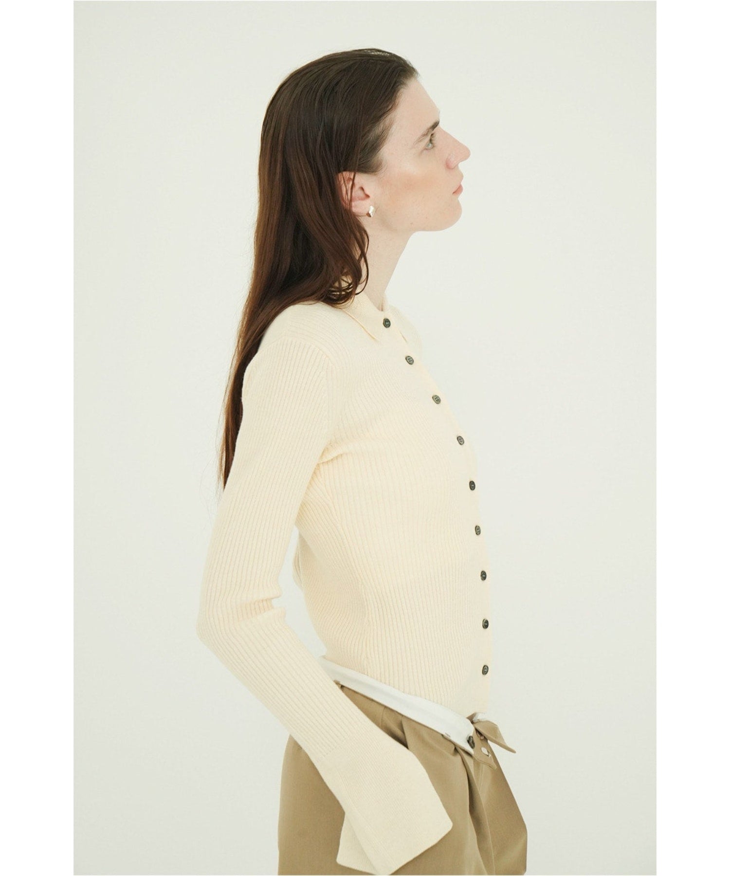 COMPACT RIB KNIT SHIRTS