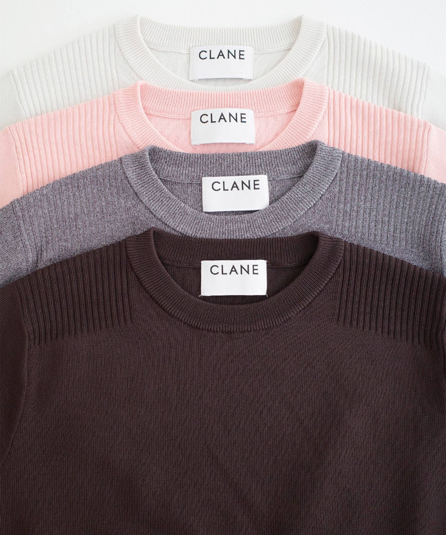 BASIC COMPACT KNIT TOPS