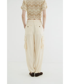 LOW WAIST POCKET CARGO PANTS