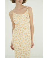 MABEL FLOWER DRAPE CAMI ONEPIECE