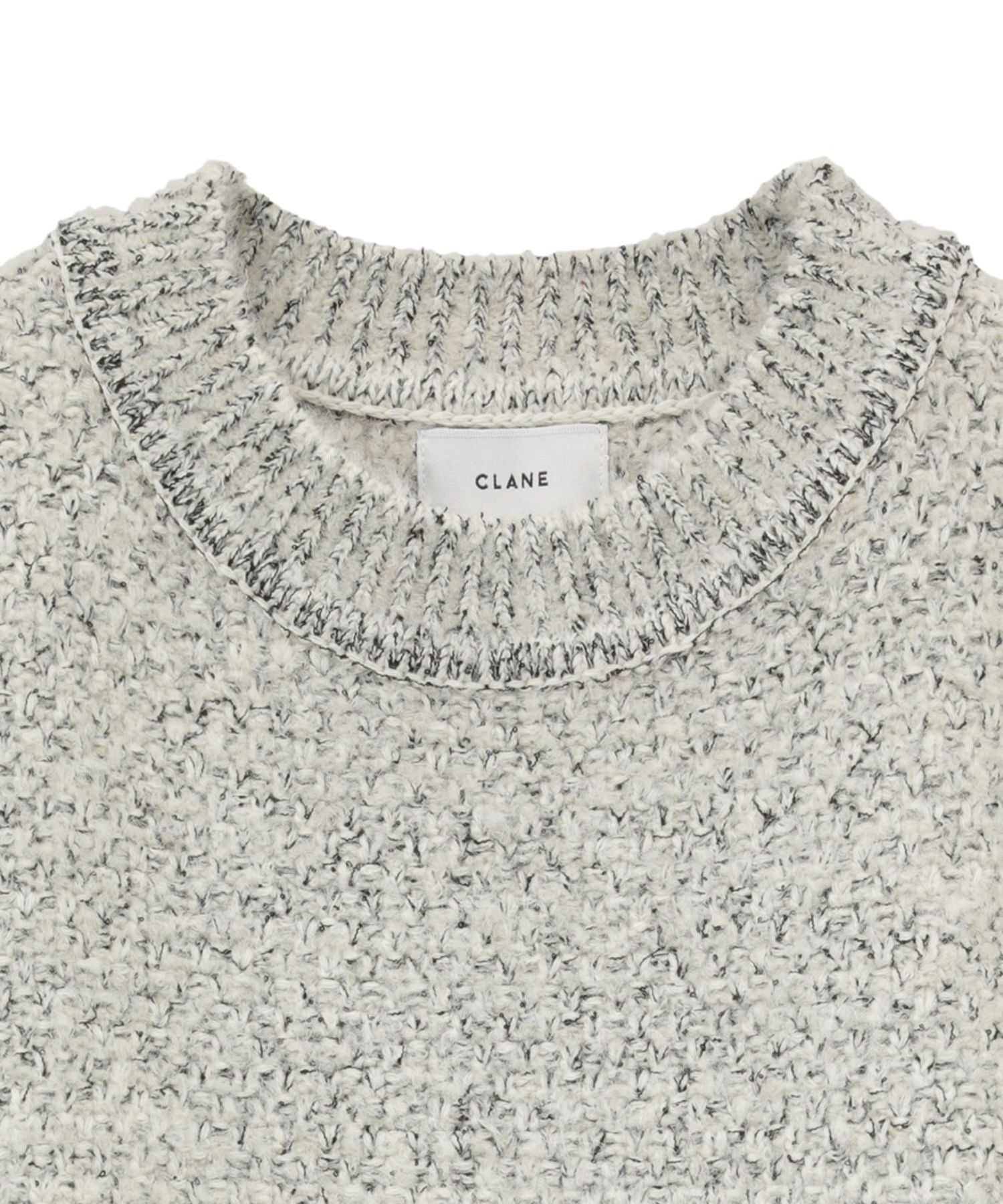 クラネ(CLANE)｜Side Zip Tweed Knit Vest｜公式通販｜FIGURE ONLINE