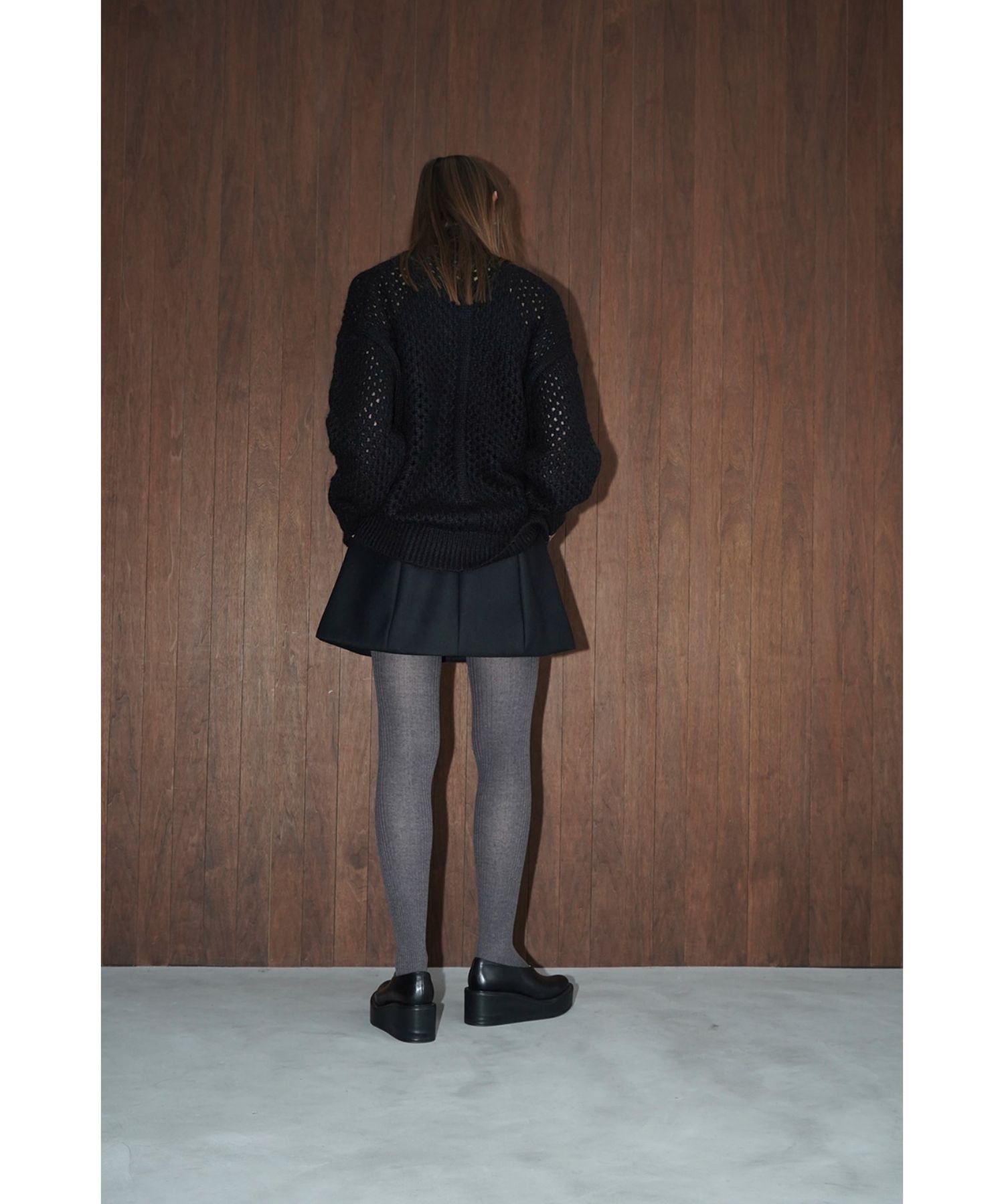 CLANE CONSTRUCTIVE MINISKIRT サイズ1 BLACK-