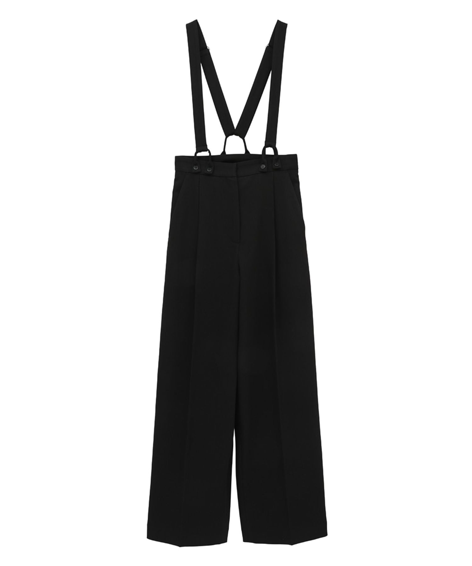 Suspender Wide Pants - CLANE (クラネ) - bottom (ボトムス) | FIGURE