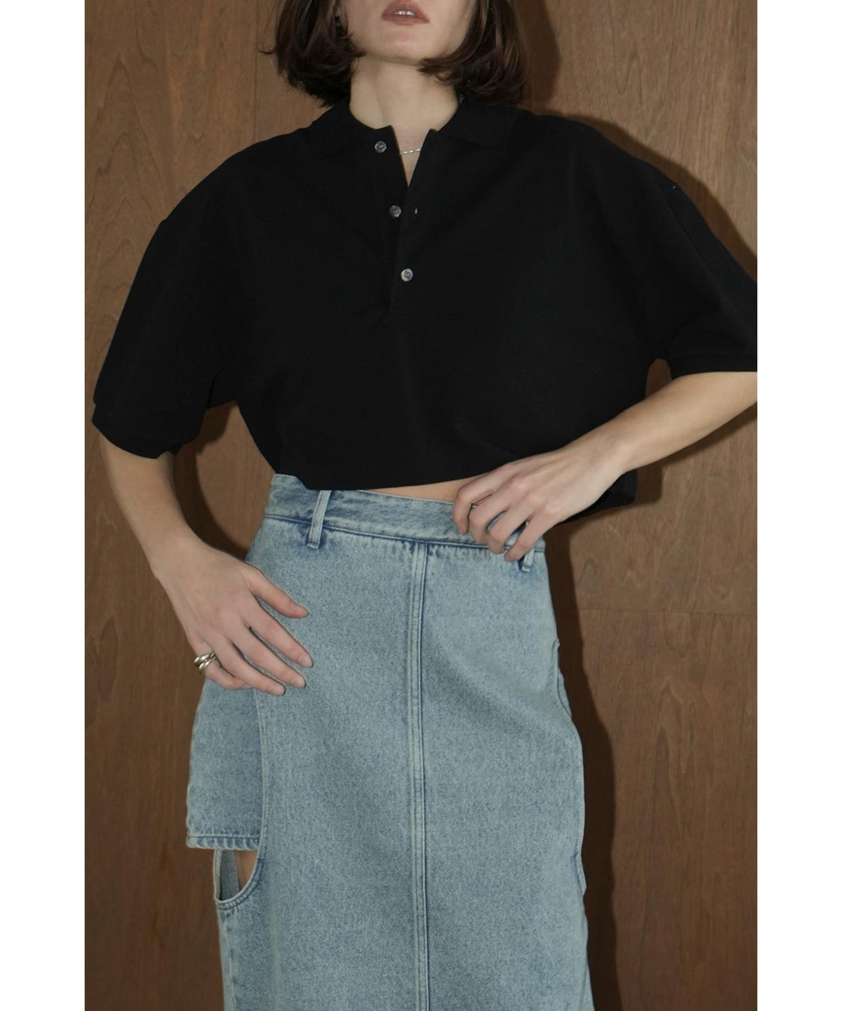 CROPPED POLO TOPS