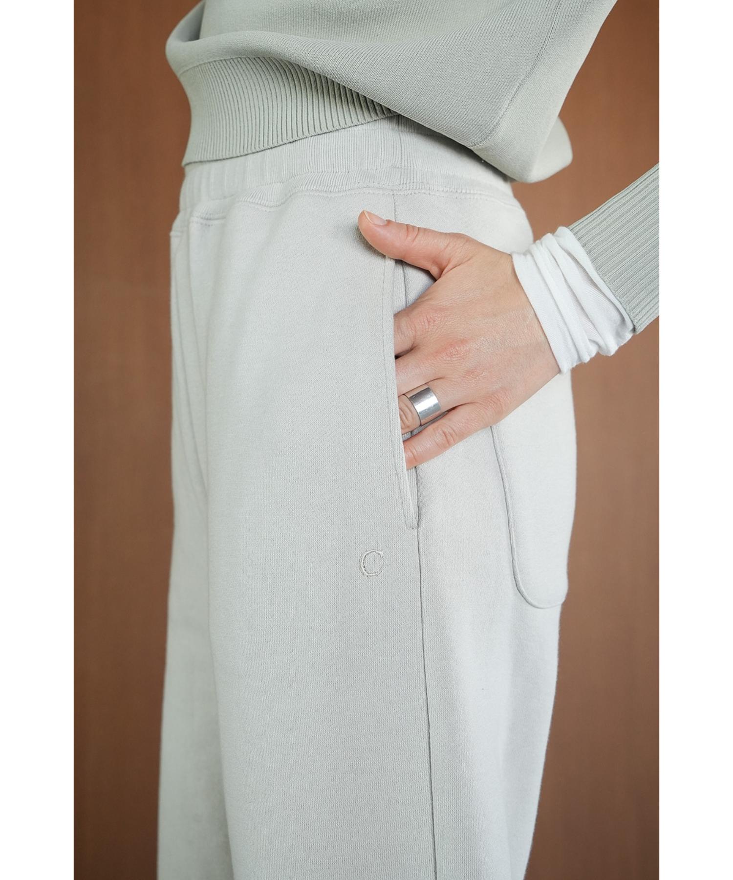 C SWEAT COCOON PANTS