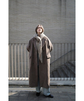 DOUBLE WOOL LONG COAT