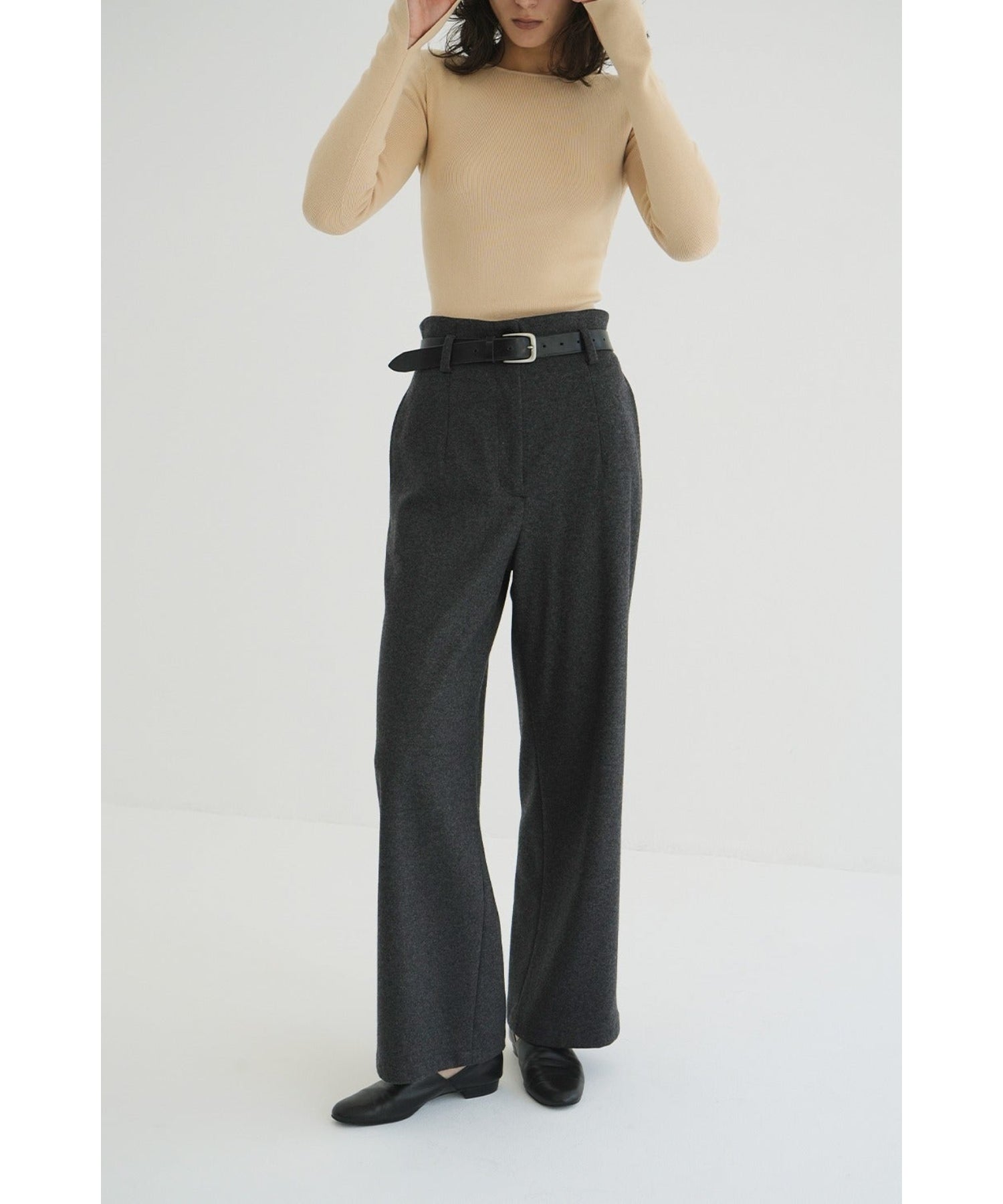 HIGH WAIST WIDE PANTS