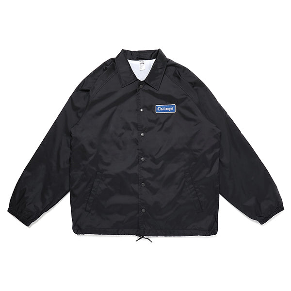 CHALLENGER/LOGO COACH JACKET（BLACK）-