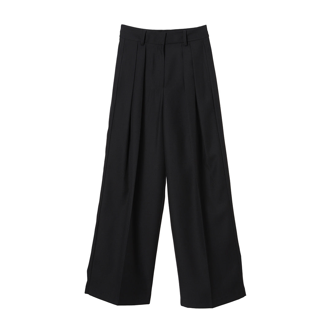 Tuck Twill Trousers - todayful (トゥデイフル) - bottom