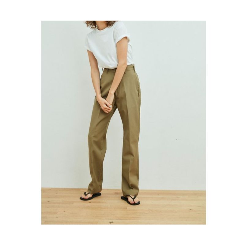 レディースHIGH WAIST CHINO PANTS